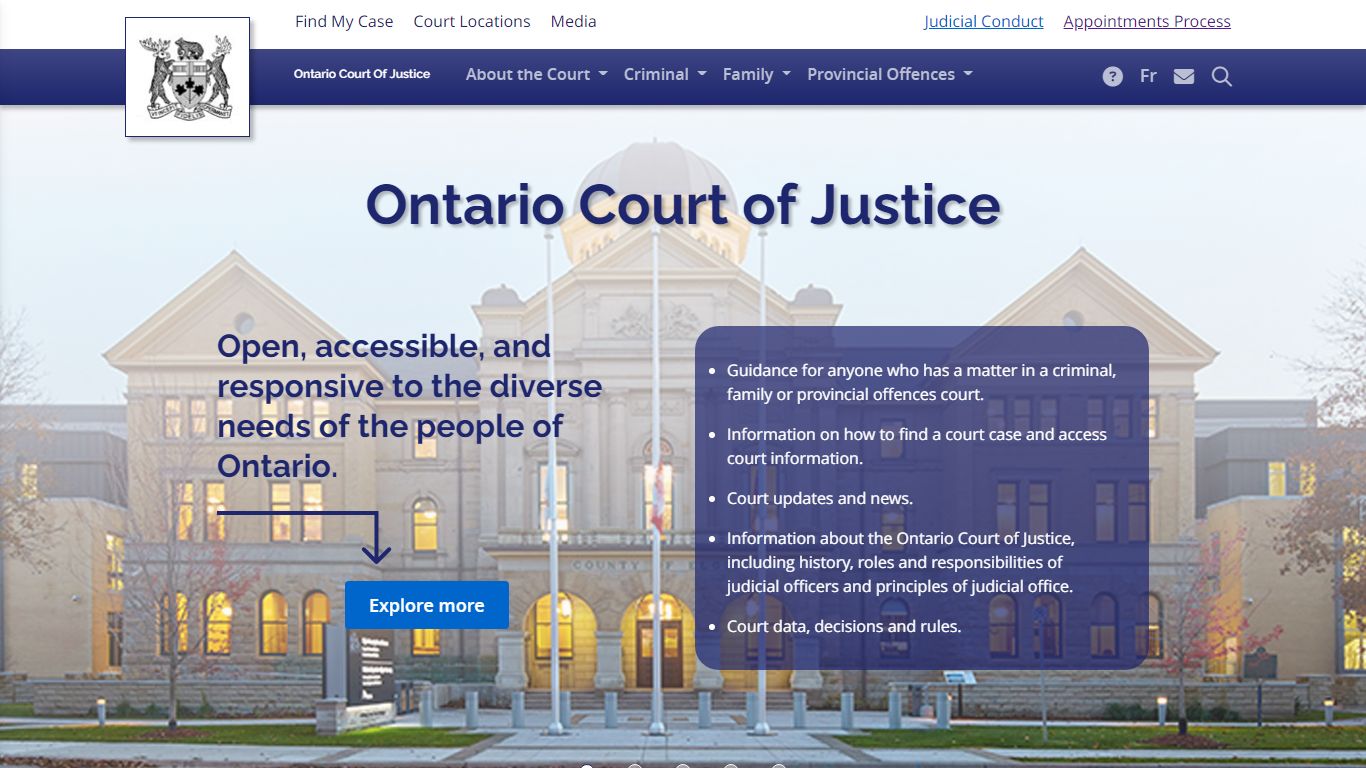Home - Ontario Court of Justice